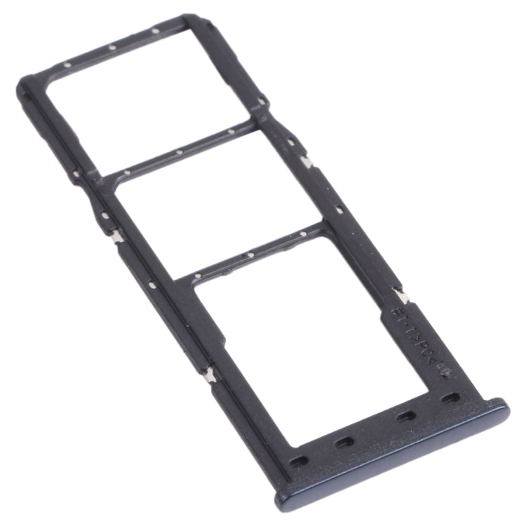 For Samsung Galaxy M12 SM-M127 SIM Card Tray + SIM Card Tray + Micro SD Card Tray (Black) - Card Tray by buy2fix | Online Shopping UK | buy2fix