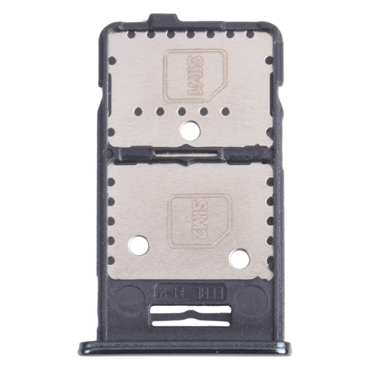 For Samsung Galaxy M31s SM-M317 SIM Card Tray + SIM Card Tray + Micro SD Card Tray (Black) - Card Tray by buy2fix | Online Shopping UK | buy2fix