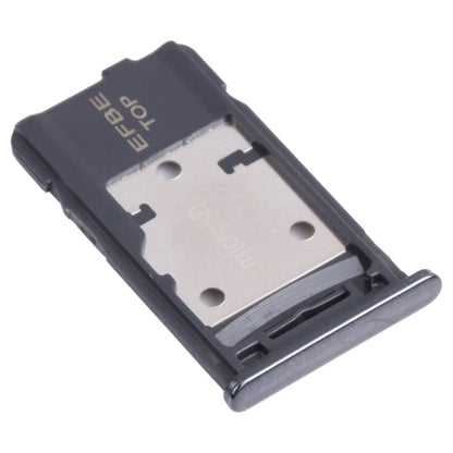 For Samsung Galaxy M31s SM-M317 SIM Card Tray + SIM Card Tray + Micro SD Card Tray (Black) - Card Tray by buy2fix | Online Shopping UK | buy2fix