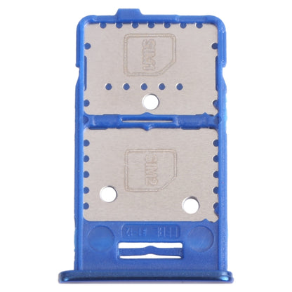 For Samsung Galaxy M31s SM-M317 SIM Card Tray + SIM Card Tray + Micro SD Card Tray (Blue) - Card Tray by buy2fix | Online Shopping UK | buy2fix