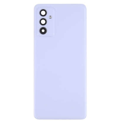 For Samsung Galaxy A82 Battery Back Cover With Camera Lens (Purple) - Back Cover by buy2fix | Online Shopping UK | buy2fix