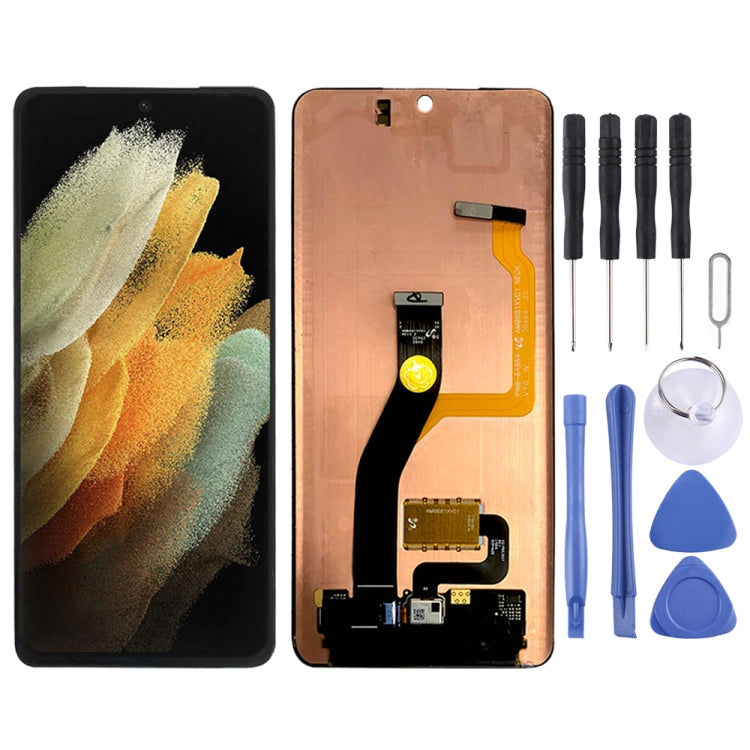 LCD Screen and Digitizer Full Assembly for Samsung Galaxy S21 Ultra SM-G998(5G Version) - LCD Screen by buy2fix | Online Shopping UK | buy2fix