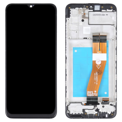 TFT Material LCD Screen and Digitizer Full Assembly With Frame for Samsung Galaxy M02s(Black) - LCD Screen by buy2fix | Online Shopping UK | buy2fix