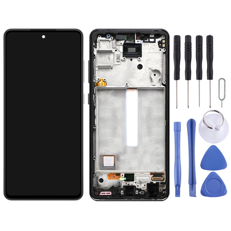 Original Super AMOLED LCD Screen for Samsung Galaxy A52 SM-A526(5G Version) Digitizer Full Assembly With Frame - LCD Screen by buy2fix | Online Shopping UK | buy2fix