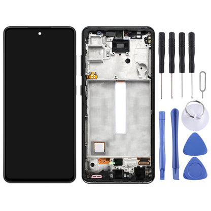 Original Super AMOLED LCD Screen for Samsung Galaxy A52 SM-A526(5G Version) Digitizer Full Assembly With Frame - LCD Screen by buy2fix | Online Shopping UK | buy2fix