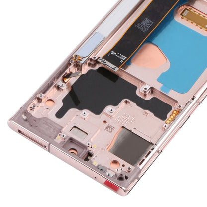 Original Super AMOLED LCD Screen for Samsung Galaxy Note20 Ultra SM-N986(5G Version) Digitizer Full Assembly With Frame (Gold) - LCD Screen by buy2fix | Online Shopping UK | buy2fix