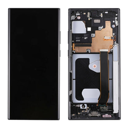 For Samsung Galaxy Note20 Ultra 4G Original Super AMOLED LCD Screen Digitizer Full Assembly With Frame(Black) - LCD Screen by buy2fix | Online Shopping UK | buy2fix