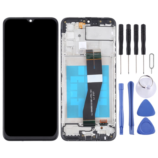 OEM LCD Screen for Samsung Galaxy M02s (NF Version) Digitizer Full Assembly With Frame - LCD Screen by buy2fix | Online Shopping UK | buy2fix