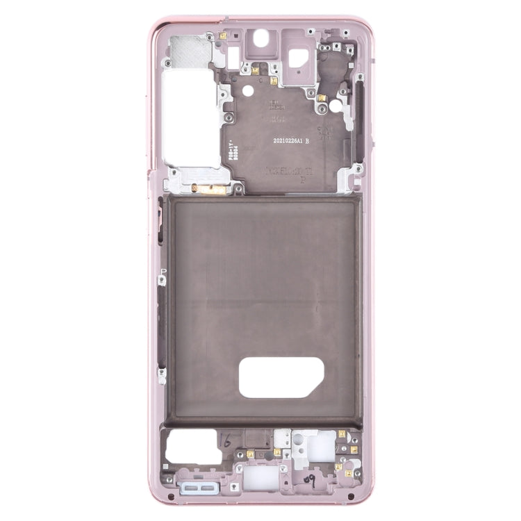 For Samsung Galaxy S21  Middle Frame Bezel Plate (Pink) - Frame Bezel Plate by buy2fix | Online Shopping UK | buy2fix