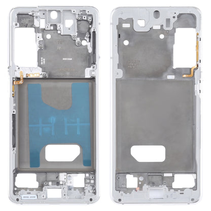 For Samsung Galaxy S21  Middle Frame Bezel Plate (Silver) - Frame Bezel Plate by buy2fix | Online Shopping UK | buy2fix