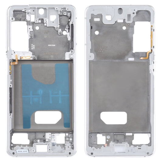 For Samsung Galaxy S21  Middle Frame Bezel Plate (Silver) - Frame Bezel Plate by buy2fix | Online Shopping UK | buy2fix
