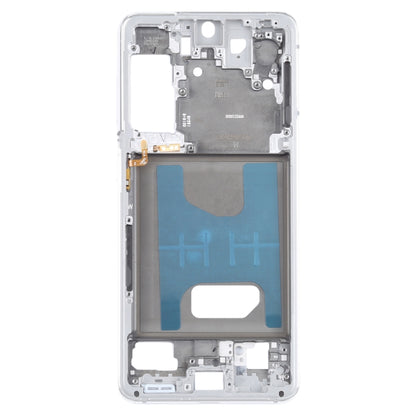 For Samsung Galaxy S21  Middle Frame Bezel Plate (Silver) - Frame Bezel Plate by buy2fix | Online Shopping UK | buy2fix