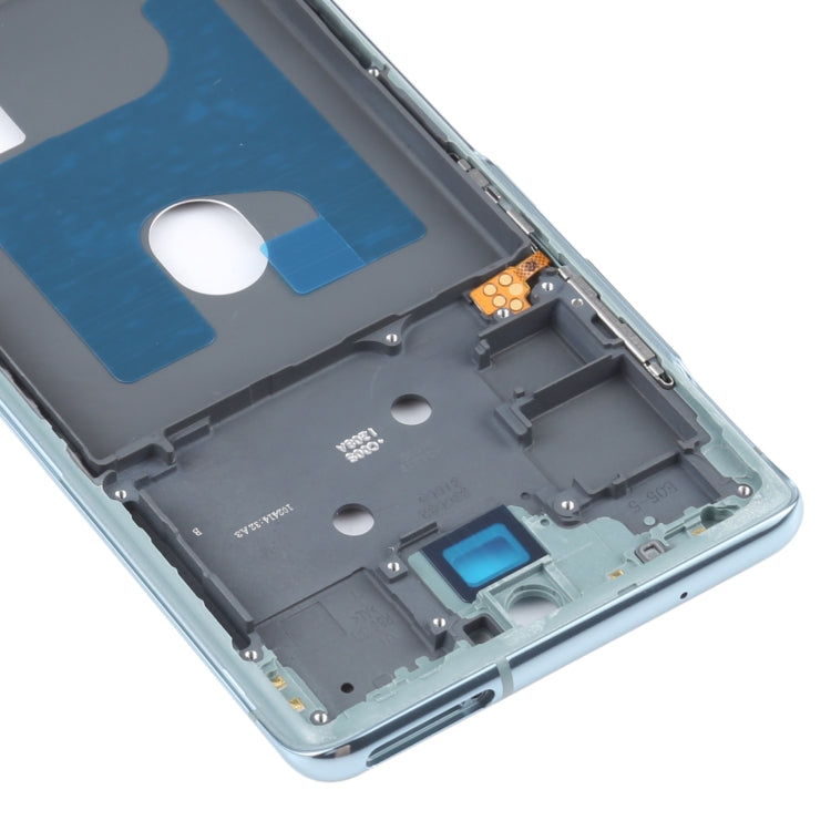 For Samsung Galaxy S20 FE Middle Frame Bezel Plate With Accessories (Blue) - Frame Bezel Plate by buy2fix | Online Shopping UK | buy2fix