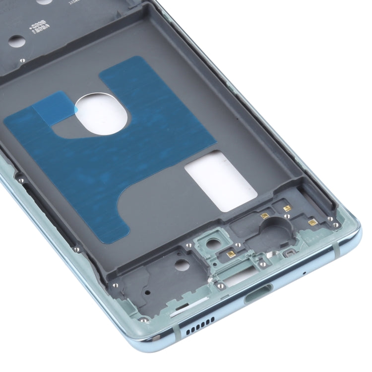 For Samsung Galaxy S20 FE Middle Frame Bezel Plate With Accessories (Blue) - Frame Bezel Plate by buy2fix | Online Shopping UK | buy2fix