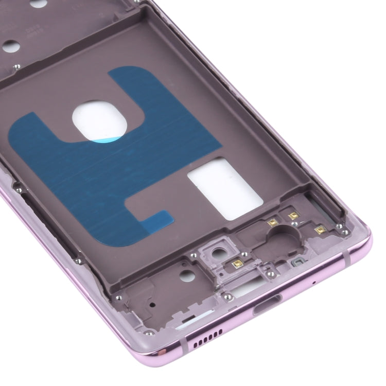 For Samsung Galaxy S20 FE Middle Frame Bezel Plate With Accessories (Purple) - Frame Bezel Plate by buy2fix | Online Shopping UK | buy2fix