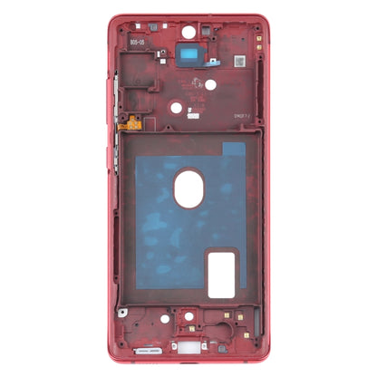 For Samsung Galaxy S20 FE Middle Frame Bezel Plate With Accessories (Red) - Frame Bezel Plate by buy2fix | Online Shopping UK | buy2fix