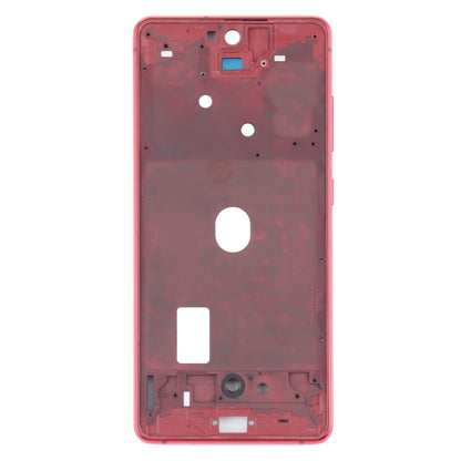 For Samsung Galaxy S20 FE Middle Frame Bezel Plate With Accessories (Red) - Frame Bezel Plate by buy2fix | Online Shopping UK | buy2fix