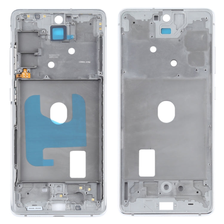 For Samsung Galaxy S20 FE Middle Frame Bezel Plate With Accessories (Silver) - Frame Bezel Plate by buy2fix | Online Shopping UK | buy2fix