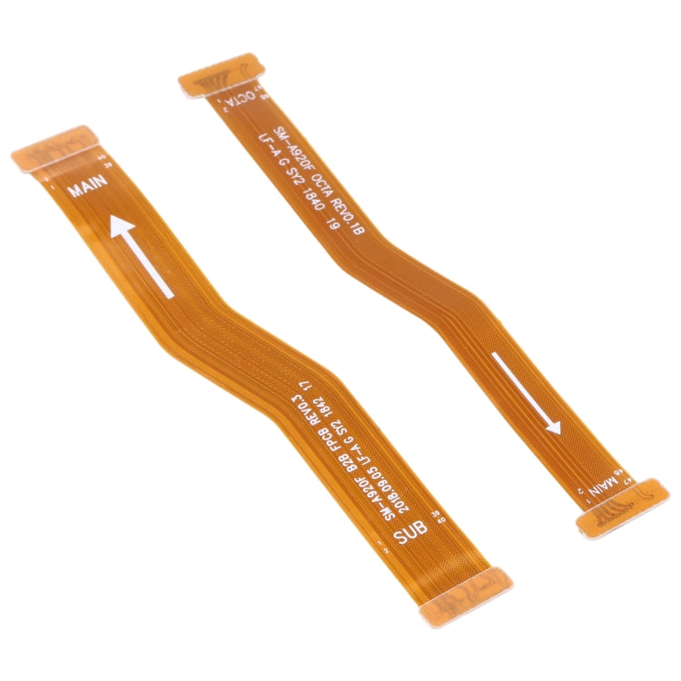 For Samsung Galaxy A9 (2018) SM-A920 1 Pair Original Motherboard Flex Cable - Flex Cable by buy2fix | Online Shopping UK | buy2fix