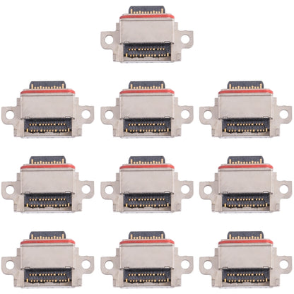 10pcs Charging Port Connector for Samsung Galaxy S10+ SM-G975F, SM-G975U, SM-G975W, SM-G975U1, SM-G9750, SM-G975N, SM-G975X - Tail Connector by buy2fix | Online Shopping UK | buy2fix