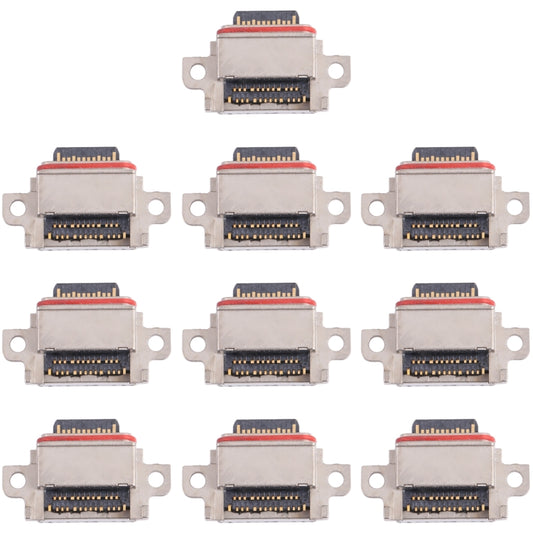 10pcs Charging Port Connector for Samsung Galaxy S10+ SM-G975F, SM-G975U, SM-G975W, SM-G975U1, SM-G9750, SM-G975N, SM-G975X - Tail Connector by buy2fix | Online Shopping UK | buy2fix