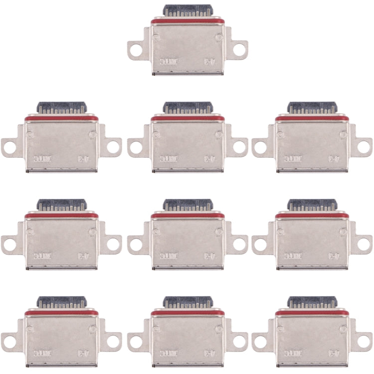 10pcs Charging Port Connector for Samsung Galaxy Note20 / Note20 5G SM-N980F, SM-N980F/DS, SM-N981B, SM-N981B/DS, SM-N981U, SM-N981U1, SM-N981W, SM-N9810, SM-N981N - Tail Connector by buy2fix | Online Shopping UK | buy2fix