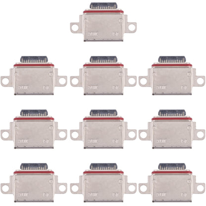 10pcs Charging Port Connector for Samsung Galaxy Note20 Ultra / Note20 Ultra 5G SM-N985F, SM-N985F/DS, SM-N986B, SM-N986B/DS, SM-N986U, SM-N986U1, SM-N986W, SM-N9860, SM-N986N - Tail Connector by buy2fix | Online Shopping UK | buy2fix
