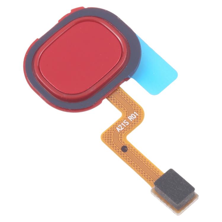 For Samsung Galaxy A21s SM-A217 Fingerprint Sensor Flex Cable (Red) - Flex Cable by buy2fix | Online Shopping UK | buy2fix