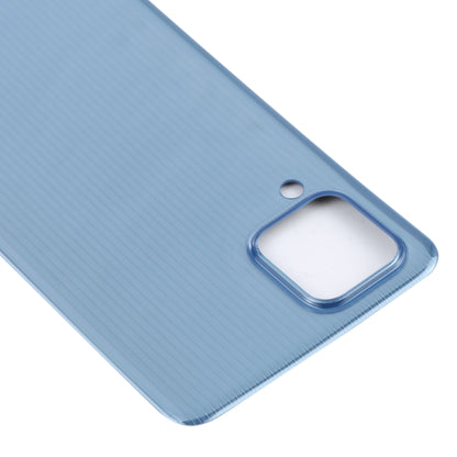 For Samsung Galaxy M32 SM-M325 Battery Back Cover (Blue) - Back Cover by buy2fix | Online Shopping UK | buy2fix
