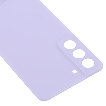 For Samsung Galaxy S21 FE 5G SM-G990B Battery Back Cover (Purple) - Back Cover by buy2fix | Online Shopping UK | buy2fix