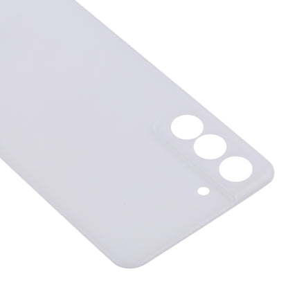 For Samsung Galaxy S21 FE 5G SM-G990B Battery Back Cover (White) - Back Cover by buy2fix | Online Shopping UK | buy2fix
