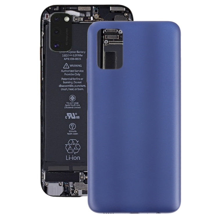 For Samsung Galaxy A03s SM-A037 Battery Back Cover (Blue) - Back Cover by buy2fix | Online Shopping UK | buy2fix