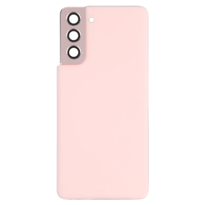 For Samsung Galaxy S21 5G Battery Back Cover with Camera Lens Cover (Pink) - Back Cover by buy2fix | Online Shopping UK | buy2fix