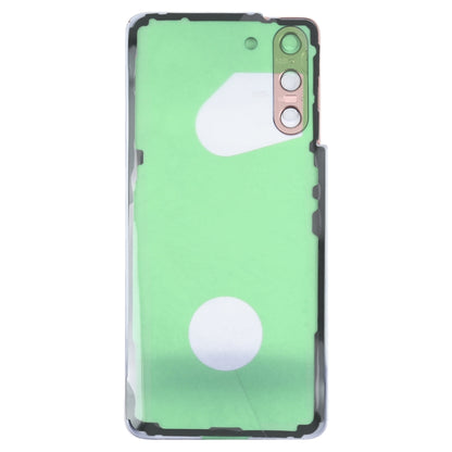 For Samsung Galaxy S21 5G Battery Back Cover with Camera Lens Cover (Purple) - Back Cover by buy2fix | Online Shopping UK | buy2fix