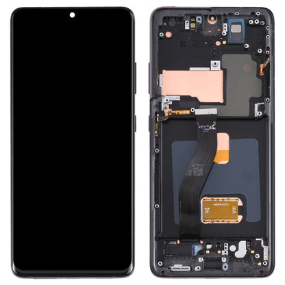 Original Super AMOLED LCD Screen For Samsung Galaxy S21 Ultra 5G SM-G998B Digitizer Full Assembly with Frame (Black) - LCD Screen by buy2fix | Online Shopping UK | buy2fix