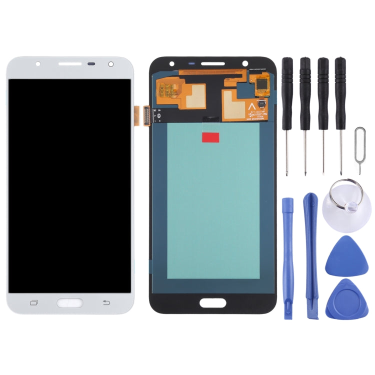 OLED LCD Screen for Samsung Galaxy J7 Nxt SM-J701 With Digitizer Full Assembly (White) - LCD Screen by buy2fix | Online Shopping UK | buy2fix