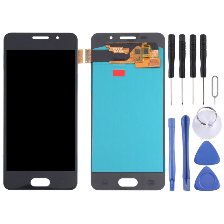 OLED LCD Screen for Samsung Galaxy A3 (2016) SM-A310 With Digitizer Full Assembly (Black) - LCD Screen by buy2fix | Online Shopping UK | buy2fix