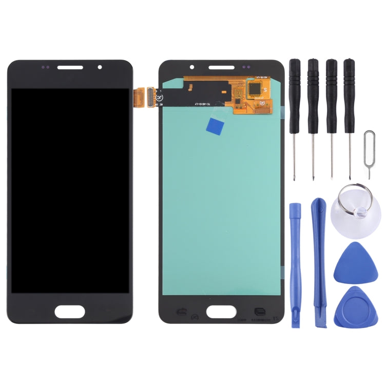 OLED LCD Screen for Samsung Galaxy A5 (2016) SM-A510 With Digitizer Full Assembly (Black) - LCD Screen by buy2fix | Online Shopping UK | buy2fix