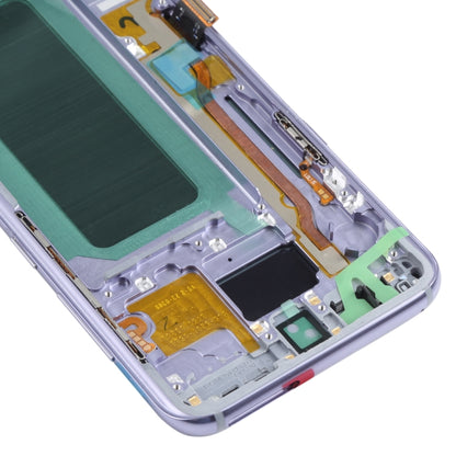 OLED LCD Screen for Samsung Galaxy S8+ SM-G955 Digitizer Full Assembly with Frame (Purple) - LCD Screen by buy2fix | Online Shopping UK | buy2fix