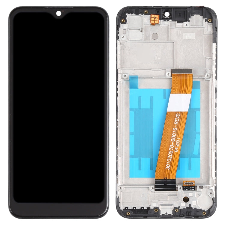 OEM LCD Screen for Samsung Galaxy M01 Digitizer Full Assembly with Frame (US) - LCD Screen by buy2fix | Online Shopping UK | buy2fix