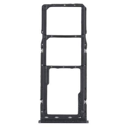 For Samsung Galaxy M21 SM-M215 SIM Card Tray + SIM Card Tray + Micro SD Card Tray (Black) - Card Tray by buy2fix | Online Shopping UK | buy2fix