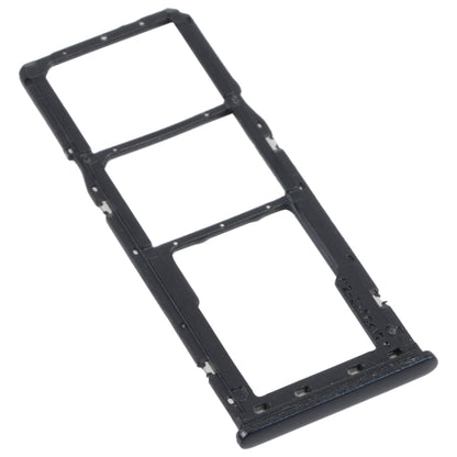 For Samsung Galaxy M21 SM-M215 SIM Card Tray + SIM Card Tray + Micro SD Card Tray (Black) - Card Tray by buy2fix | Online Shopping UK | buy2fix