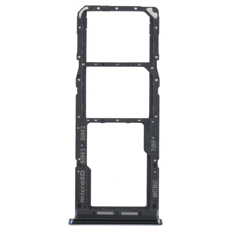 For Samsung Galaxy M32 SM-M325 SIM Card Tray + SIM Card Tray + Micro SD Card Tray (Black) - Card Tray by buy2fix | Online Shopping UK | buy2fix