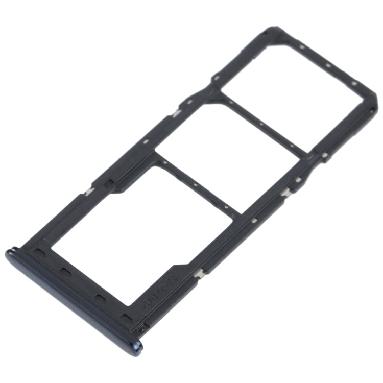 For Samsung Galaxy M32 SM-M325 SIM Card Tray + SIM Card Tray + Micro SD Card Tray (Black) - Card Tray by buy2fix | Online Shopping UK | buy2fix