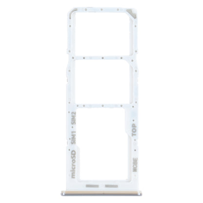 For Samsung Galaxy M32 SM-M325 SIM Card Tray + SIM Card Tray + Micro SD Card Tray (Silver) - Card Tray by buy2fix | Online Shopping UK | buy2fix