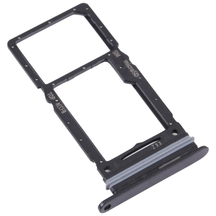 For Samsung Galaxy A33 5G SM-A336B Original SIM Card Tray + SIM Card Tray / Micro SD card tray (Black) - Card Tray by buy2fix | Online Shopping UK | buy2fix