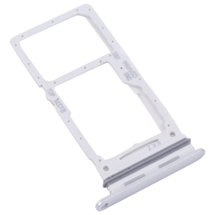 For Samsung Galaxy A33 5G SM-A336B Original SIM Card Tray + SIM Card Tray / Micro SD card tray (White) - Card Tray by buy2fix | Online Shopping UK | buy2fix