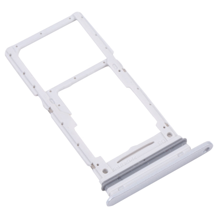 For Samsung Galaxy A33 5G SM-A336B Original SIM Card Tray + SIM Card Tray / Micro SD card tray (White) - Card Tray by buy2fix | Online Shopping UK | buy2fix