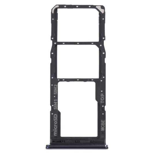 For Samsung Galaxy M32 5G SM-M326B Original SIM Card Tray + SIM Card Tray + Micro SD card tray (Black) - Card Tray by buy2fix | Online Shopping UK | buy2fix