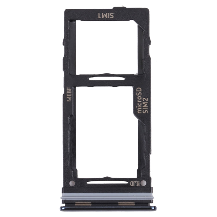 For Samsung Galaxy M52 5G SM-M526B Original SIM Card Tray + SIM Card Tray / Micro SD card tray (Black) - Card Tray by buy2fix | Online Shopping UK | buy2fix